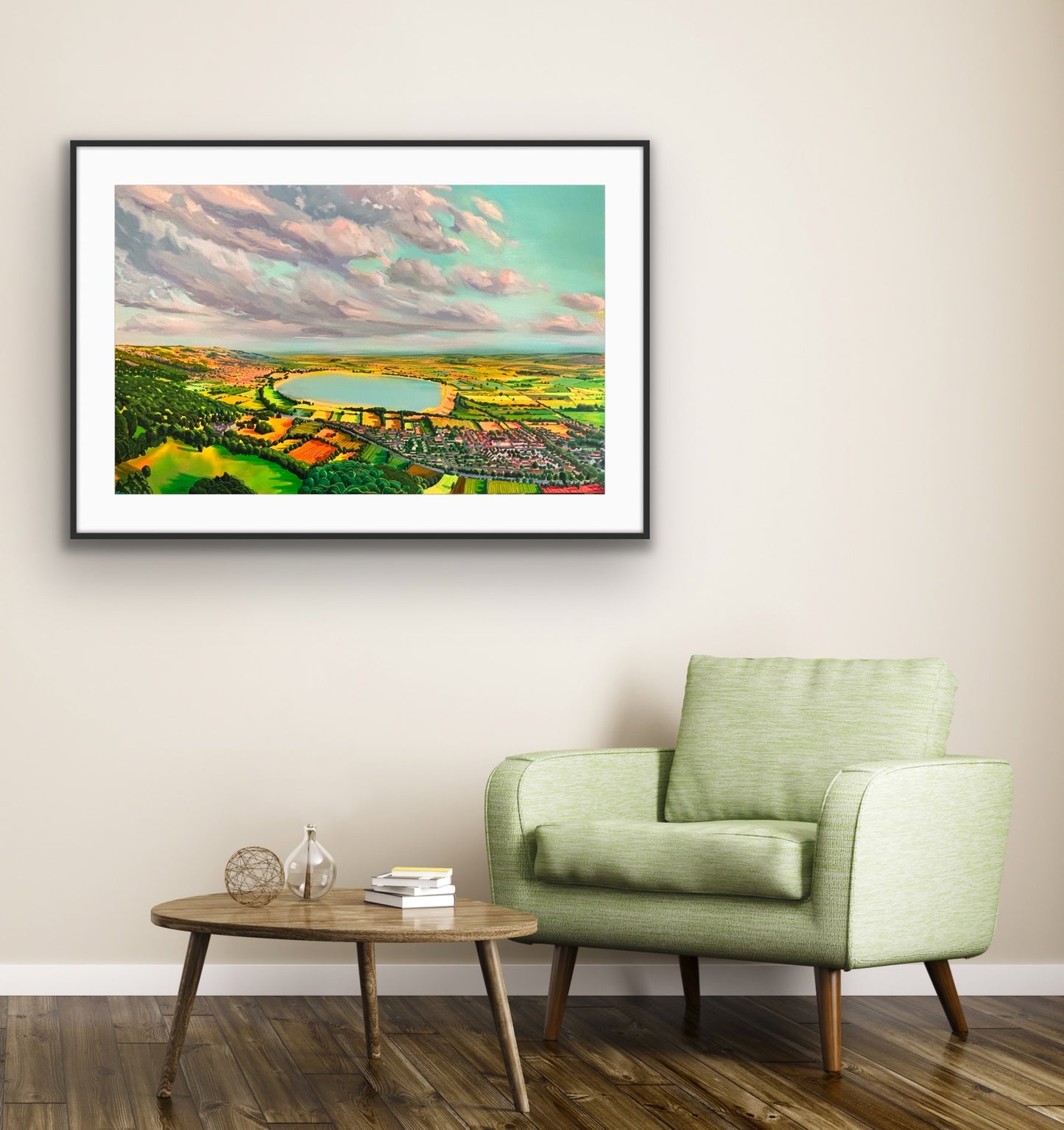 Axbridge and Cheddar Reservoir - paper prints