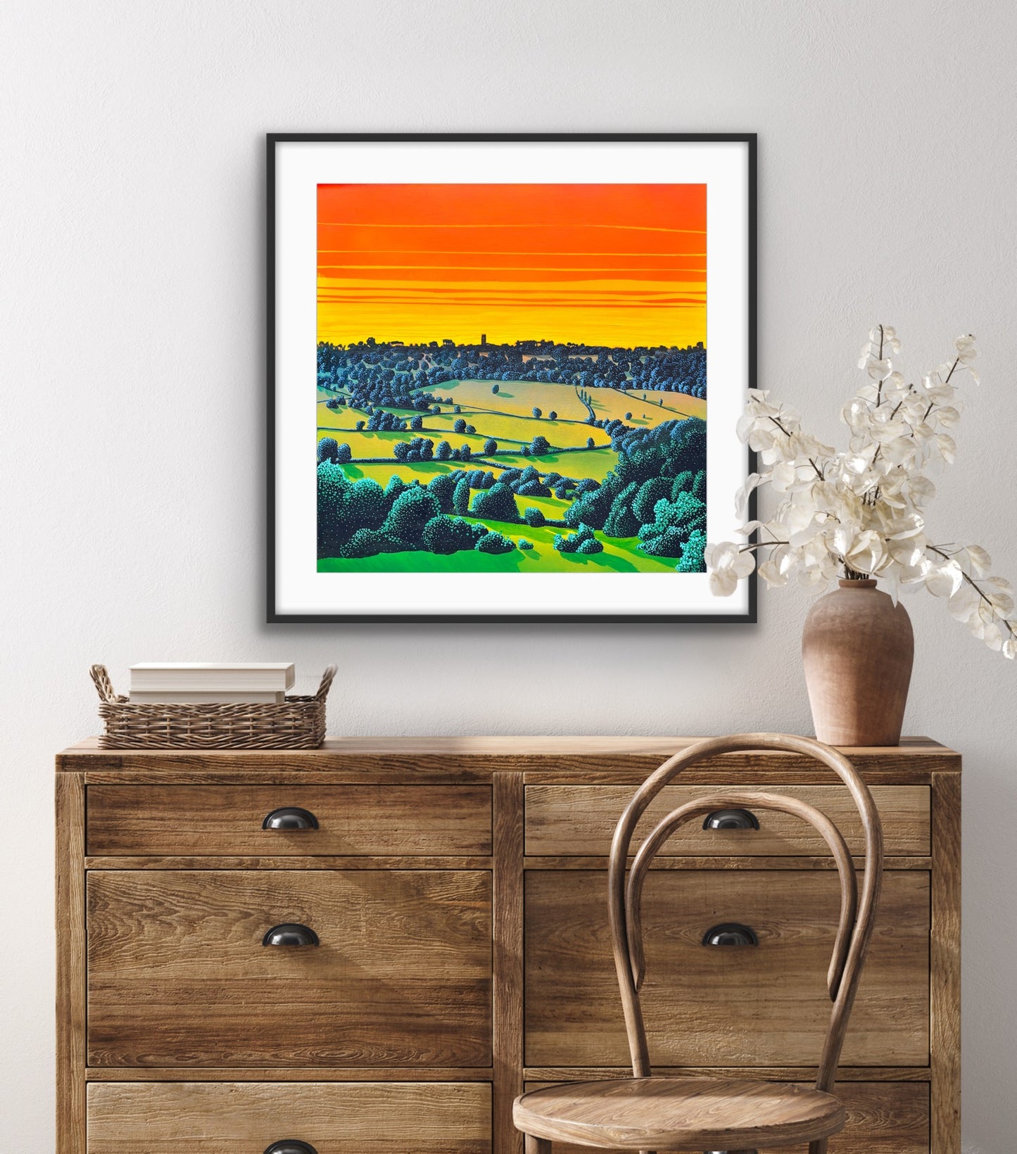 Under the Red Sky 9 - Fine Art Paper Print