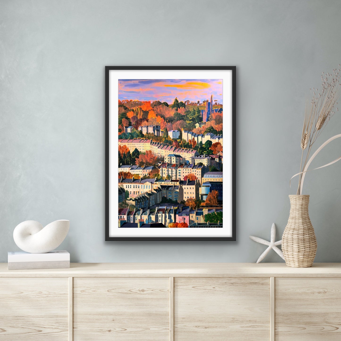 Bath Skyline - fine art paper print editions