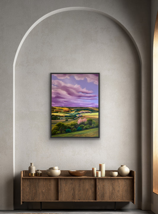 Lavender Sky - gallery canvas editions