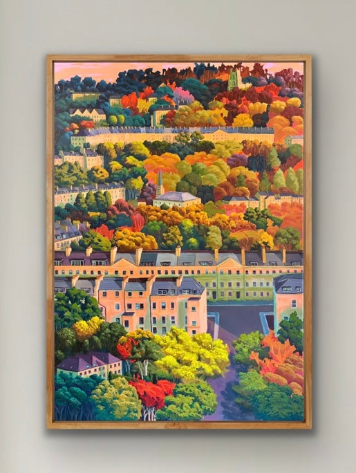 New Morning Over Bath - Gallery Canvas Edition