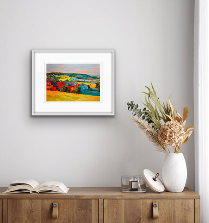 By Brook from Rudloe — Fine Art Paper Print