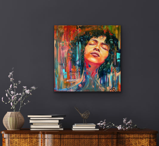 Big Orange Three - gallery canvas edition