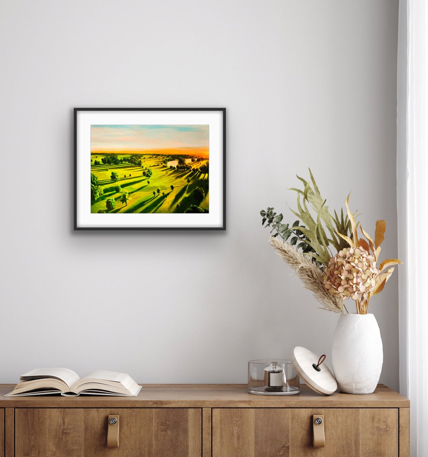 Sunrise On Corsham Court 2 — fine art paper print editions