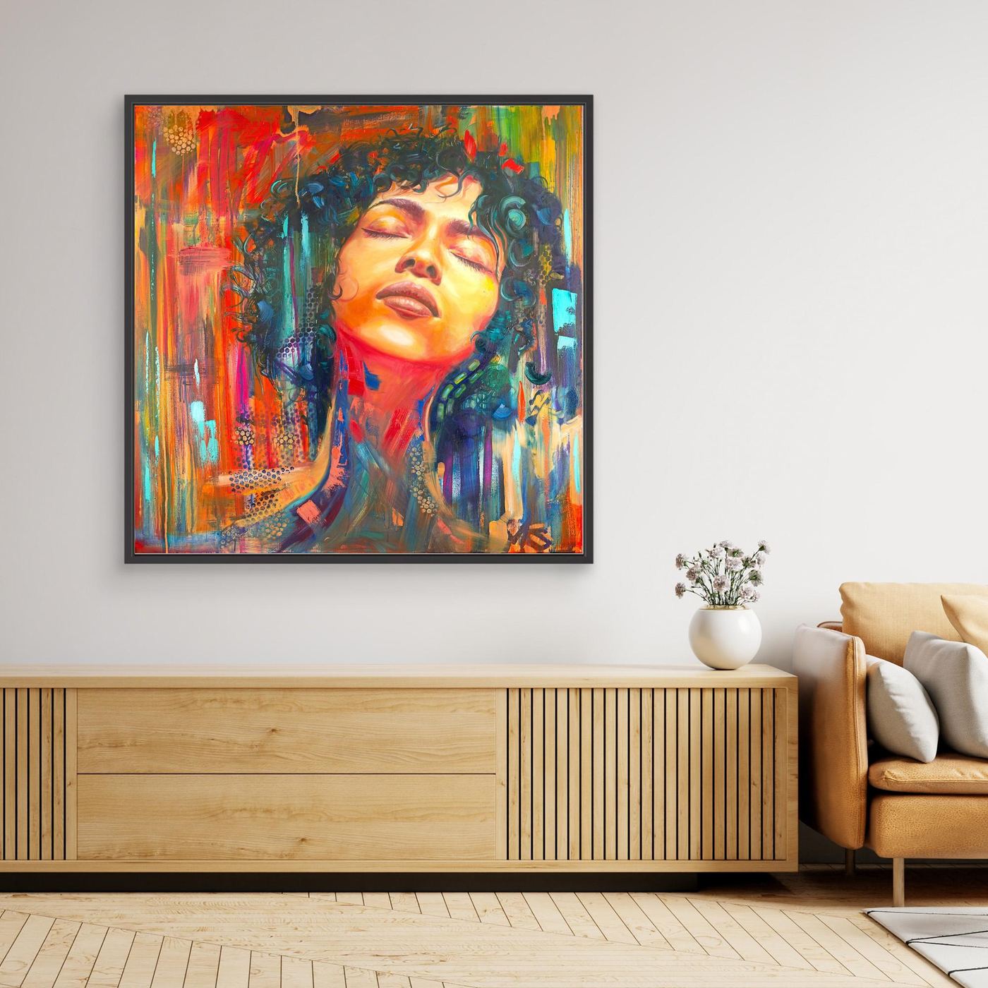 Big Orange Three - gallery canvas edition