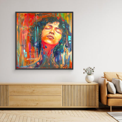 Big Orange Three - gallery canvas edition