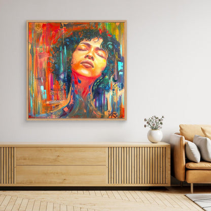 Big Orange Three - gallery canvas edition