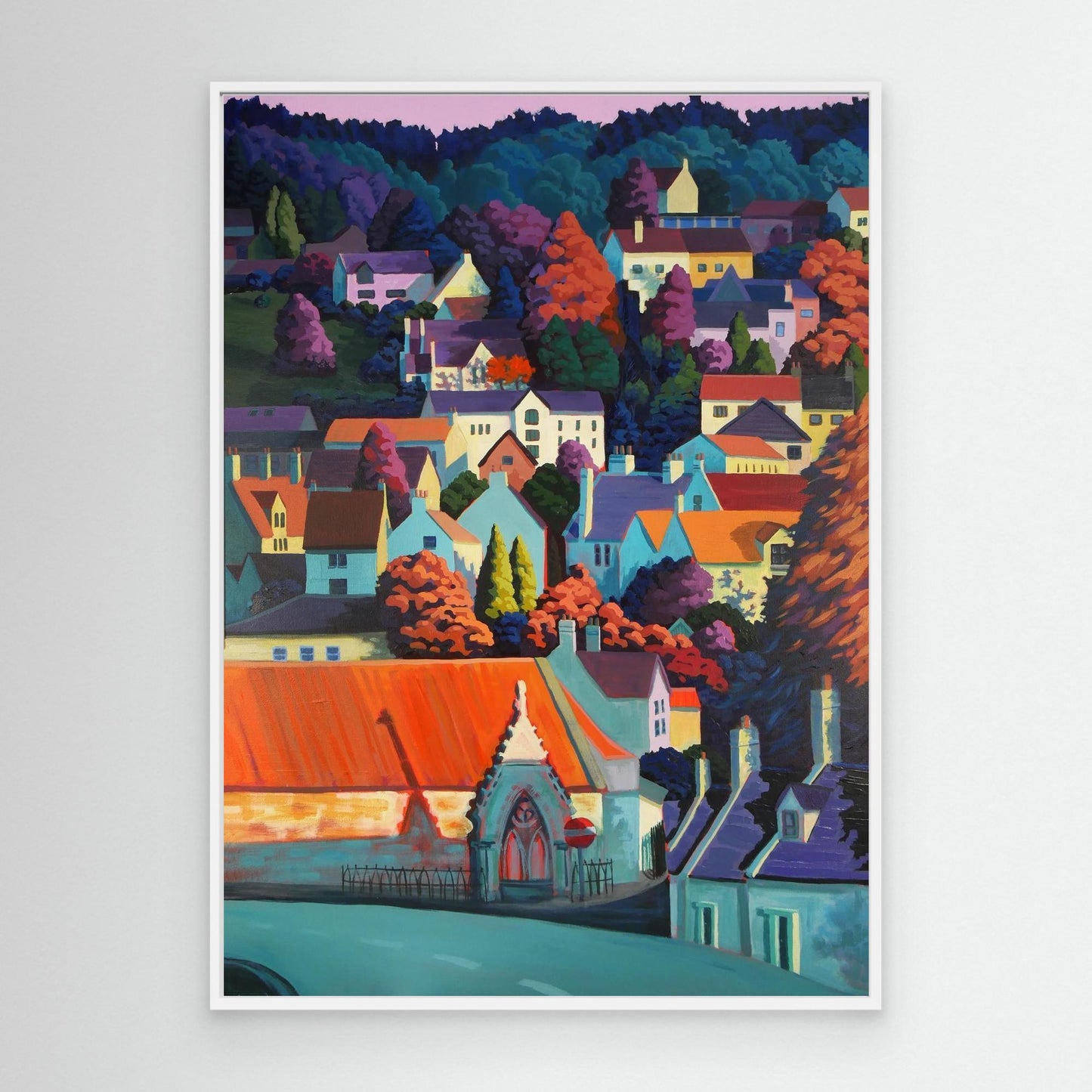 Autumn Dusk - Canvas print options