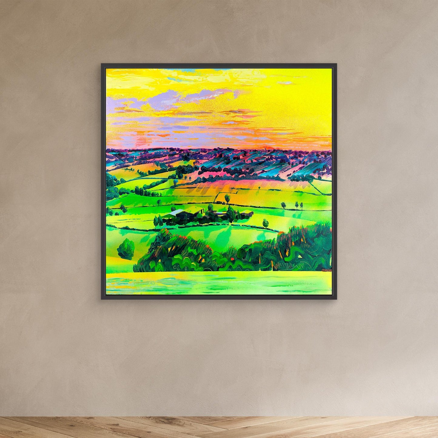 Colerne Rise 2 - canvas artwork