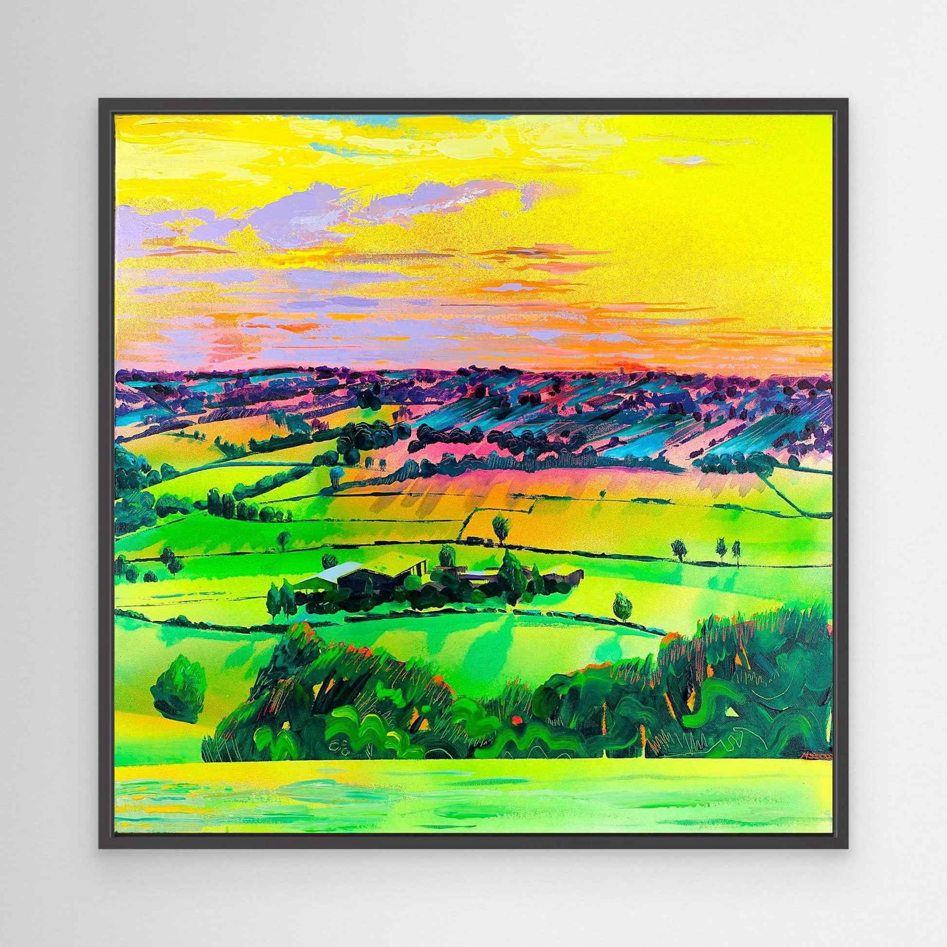 Colerne Rise 2 - canvas artwork