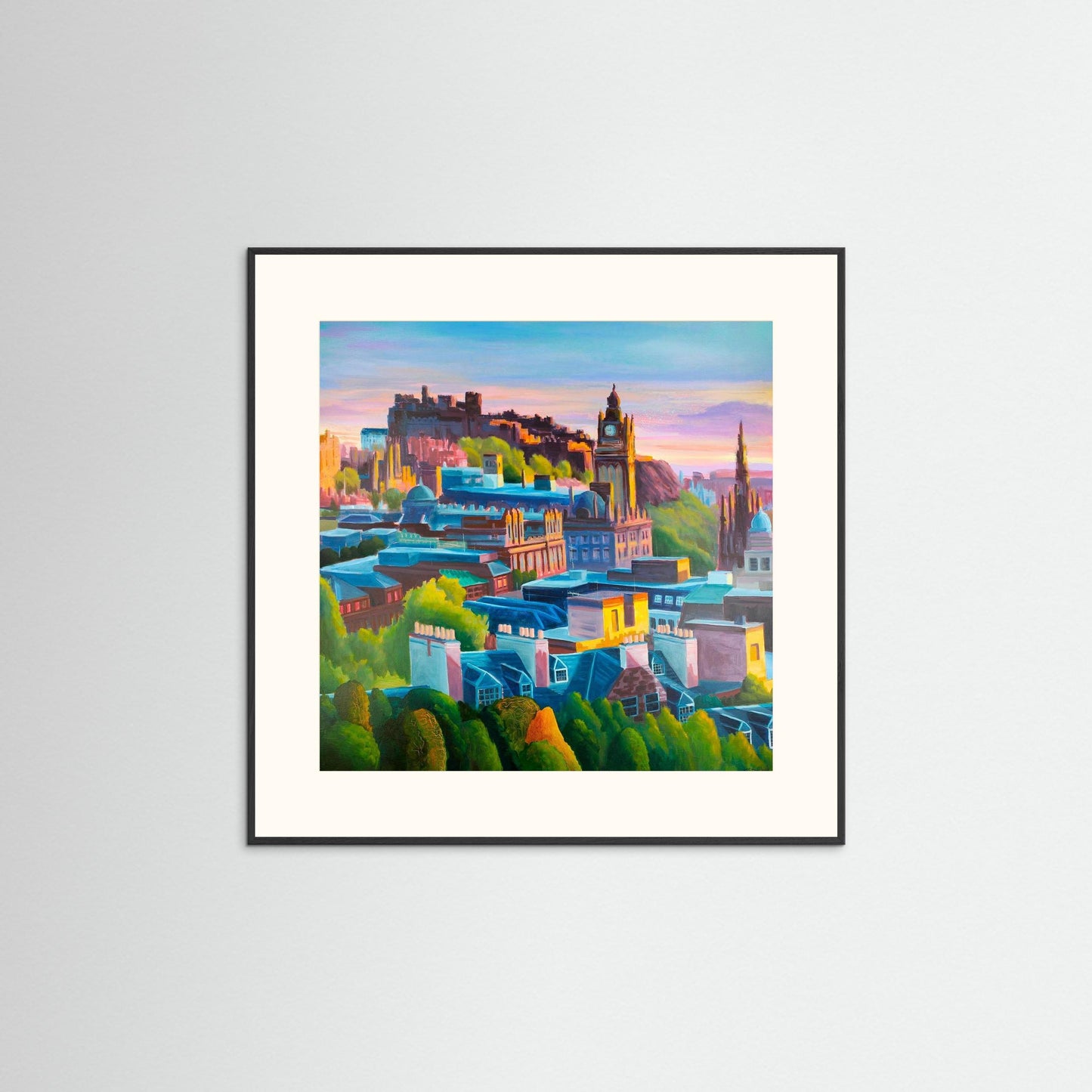 Edinburgh - framed paper print options