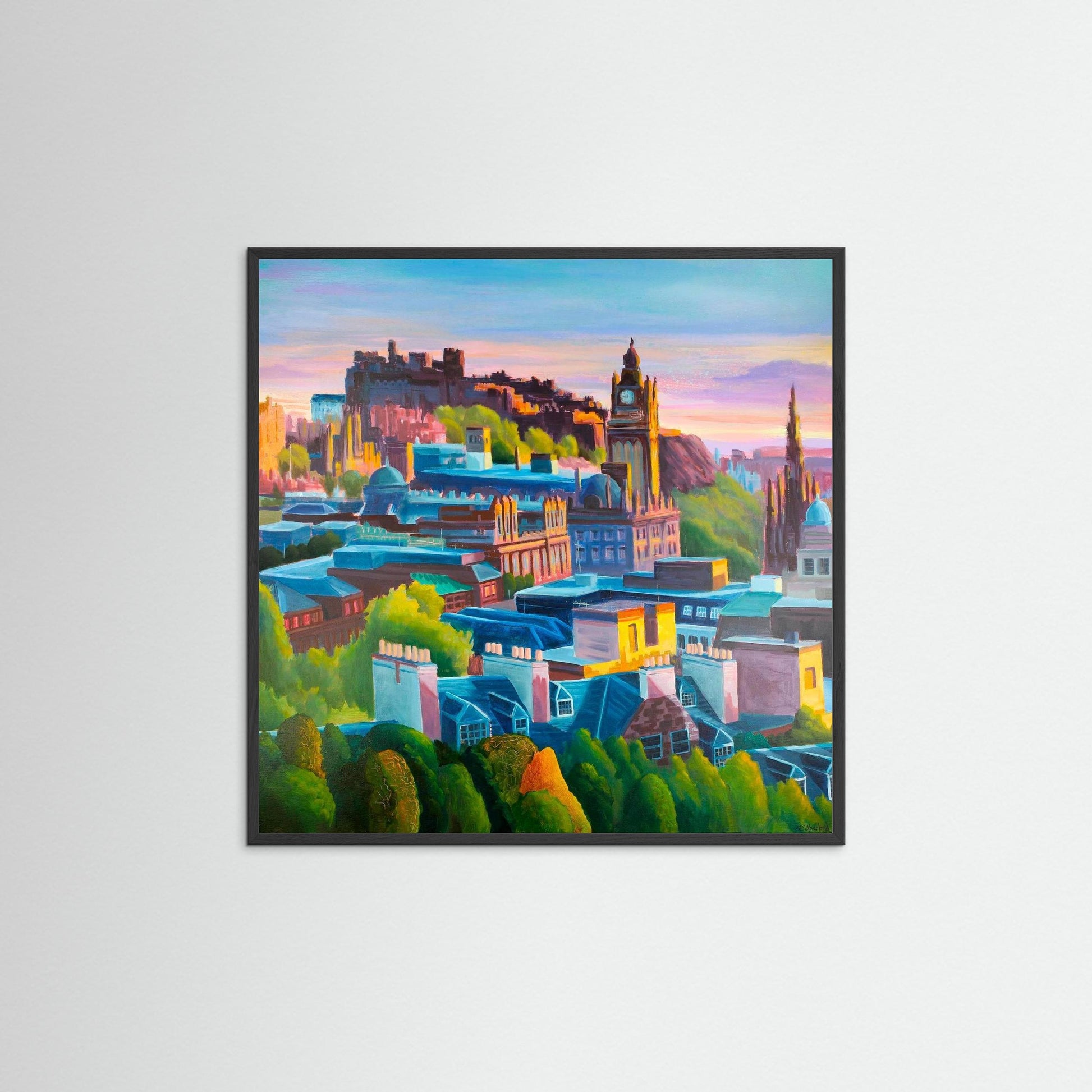Edinburgh - framed paper print options