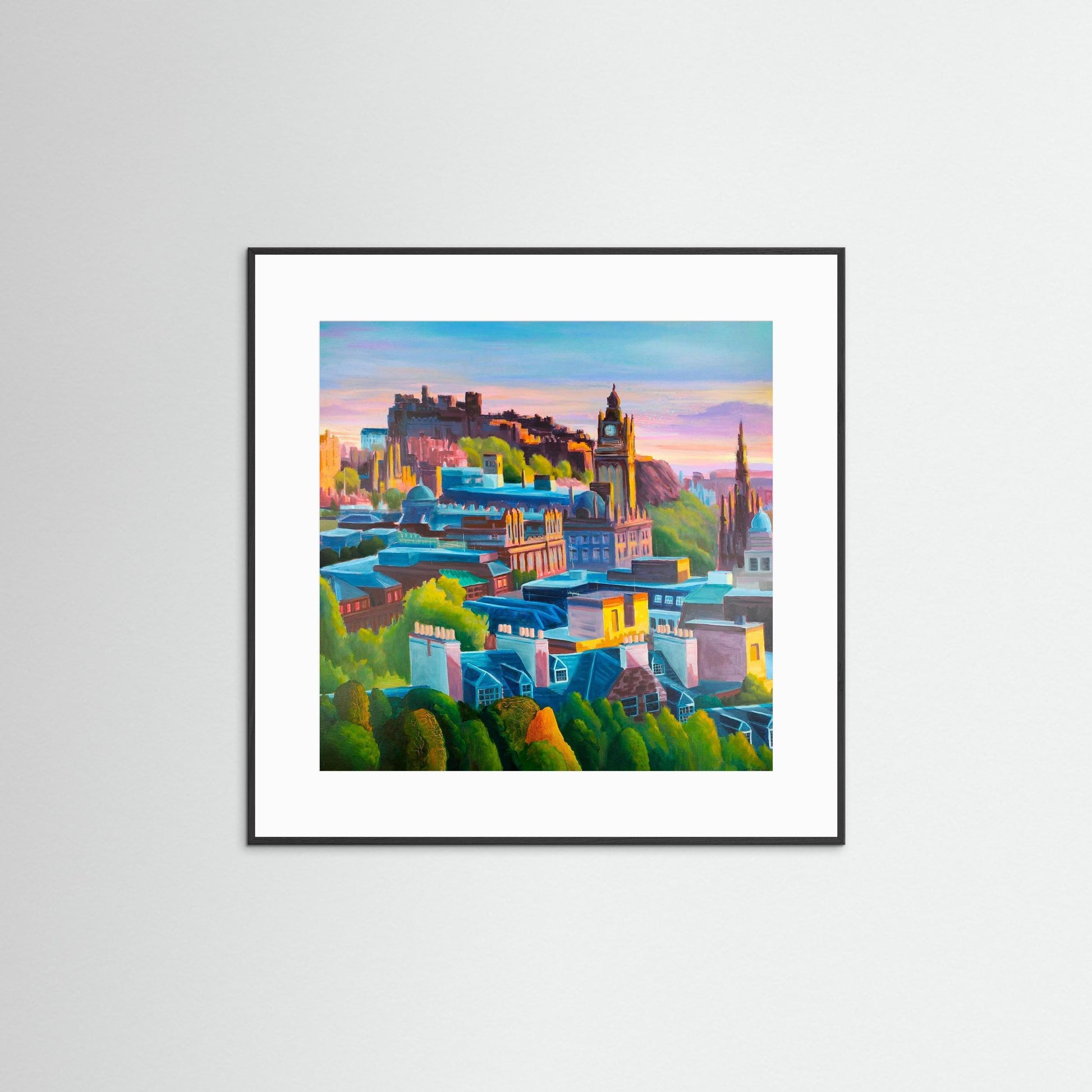 Edinburgh - framed paper print options