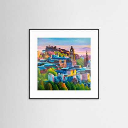 Edinburgh - framed paper print options