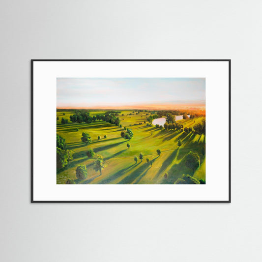 Sunrise On Corsham Court 2 — paper print options