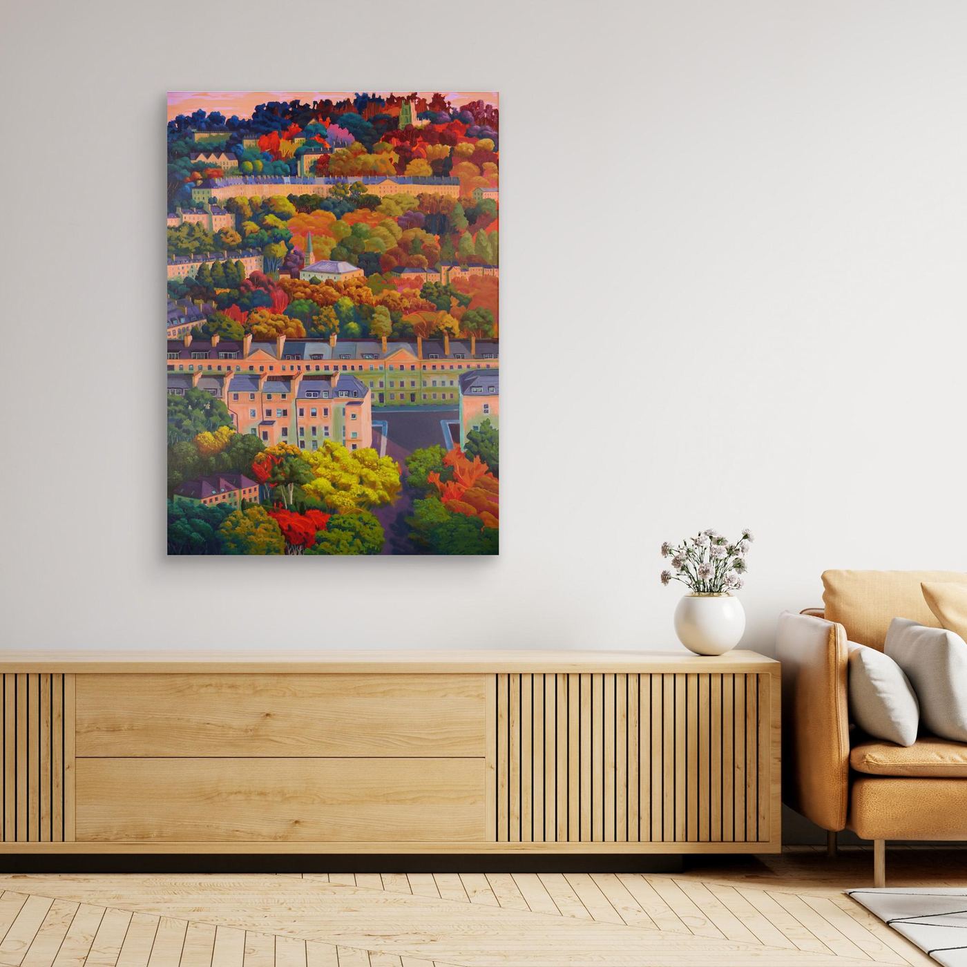 New Morning Over Bath - Gallery Canvas Edition
