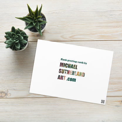 ‘Seefeld’ Greeting card