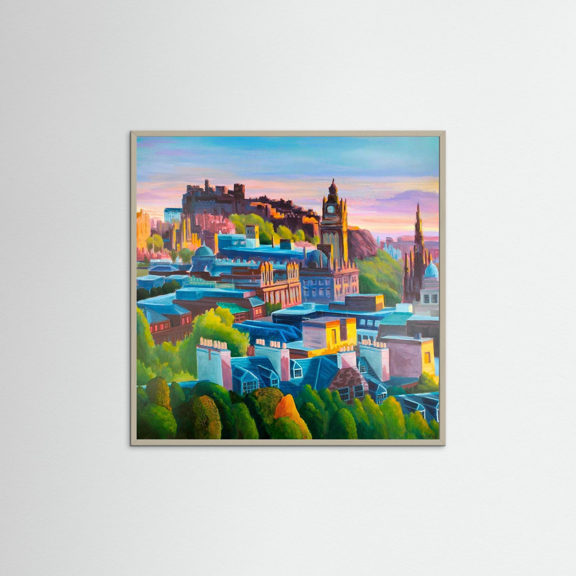 Edinburgh - framed paper print options