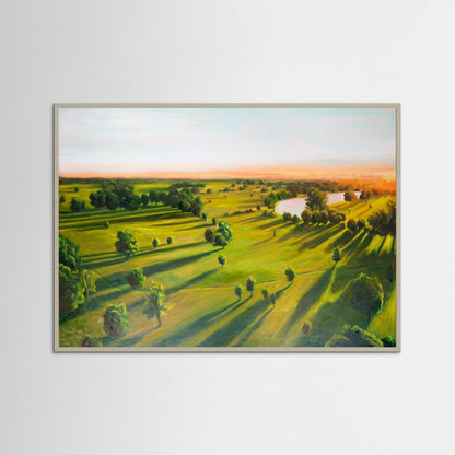 Sunrise On Corsham Court 2 — paper print options