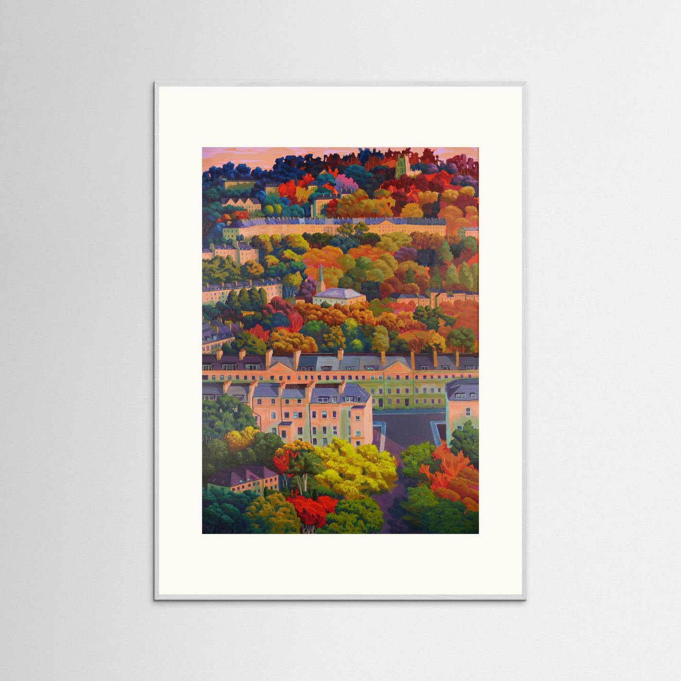 New Morning Over Bath - Fine Art Paper Print