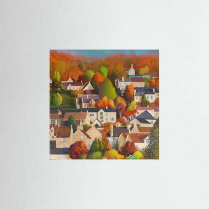 Autumn in Box - Square crop - paper print options