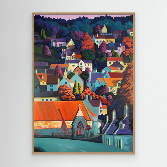 Autumn Dusk - Canvas print options