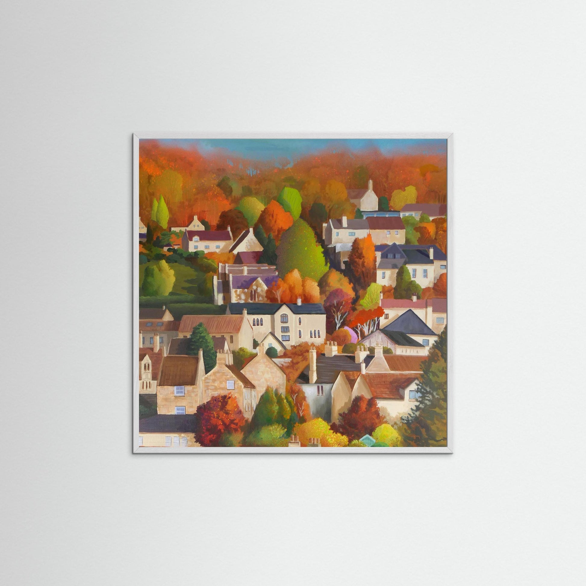 Autumn in Box - Square crop - paper print options