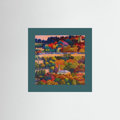 New Morning Over Bath - Square crop - Fine Art Paper Print