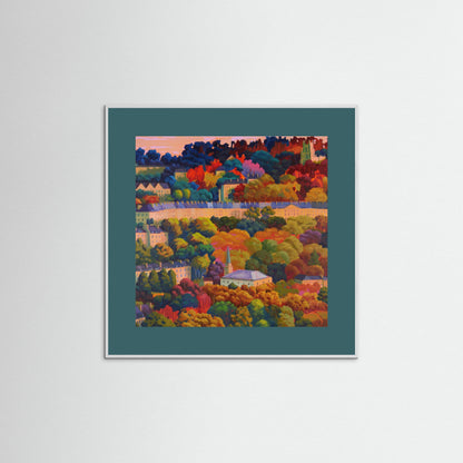 New Morning Over Bath - Square crop - Fine Art Paper Print