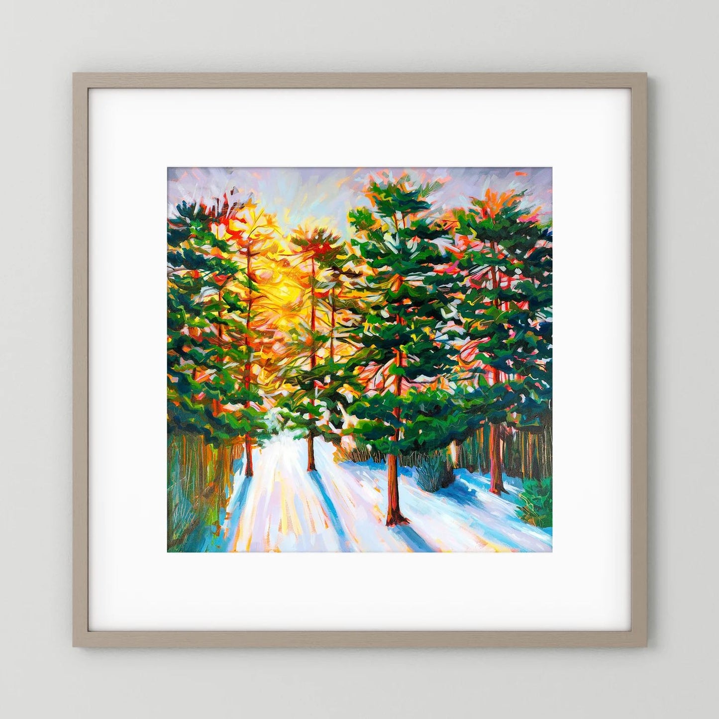 Winter Woods – Fine Art Paper Print
