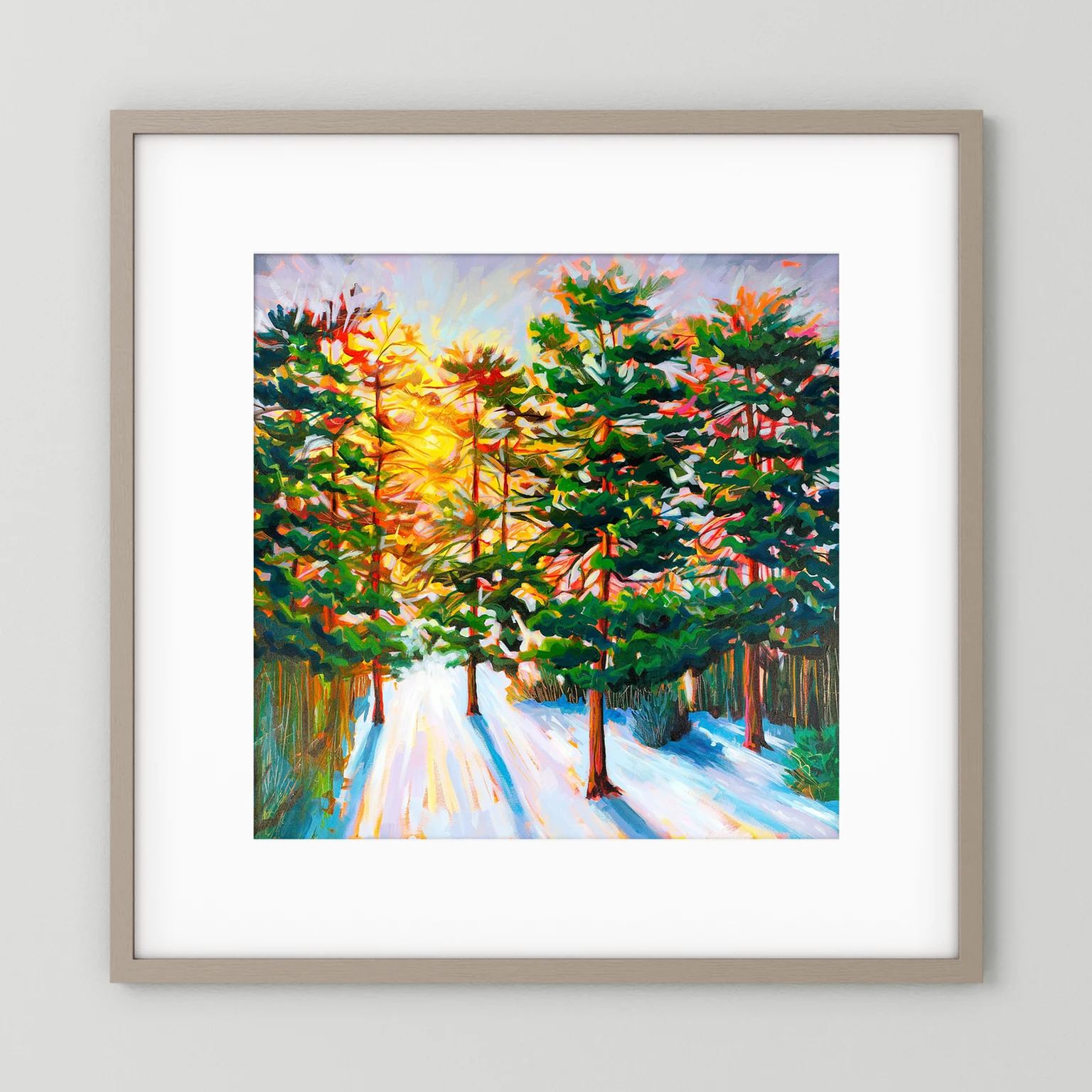 Winter Woods – Fine Art Paper Print