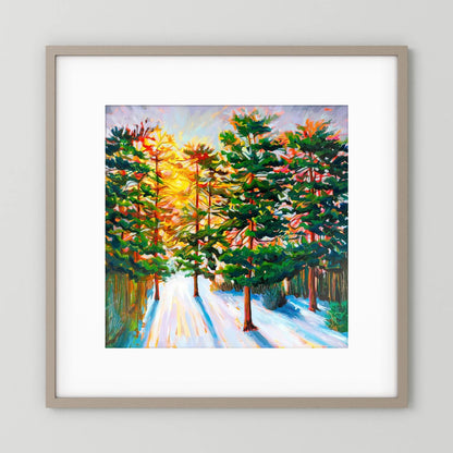 Winter Woods – Fine Art Paper Print
