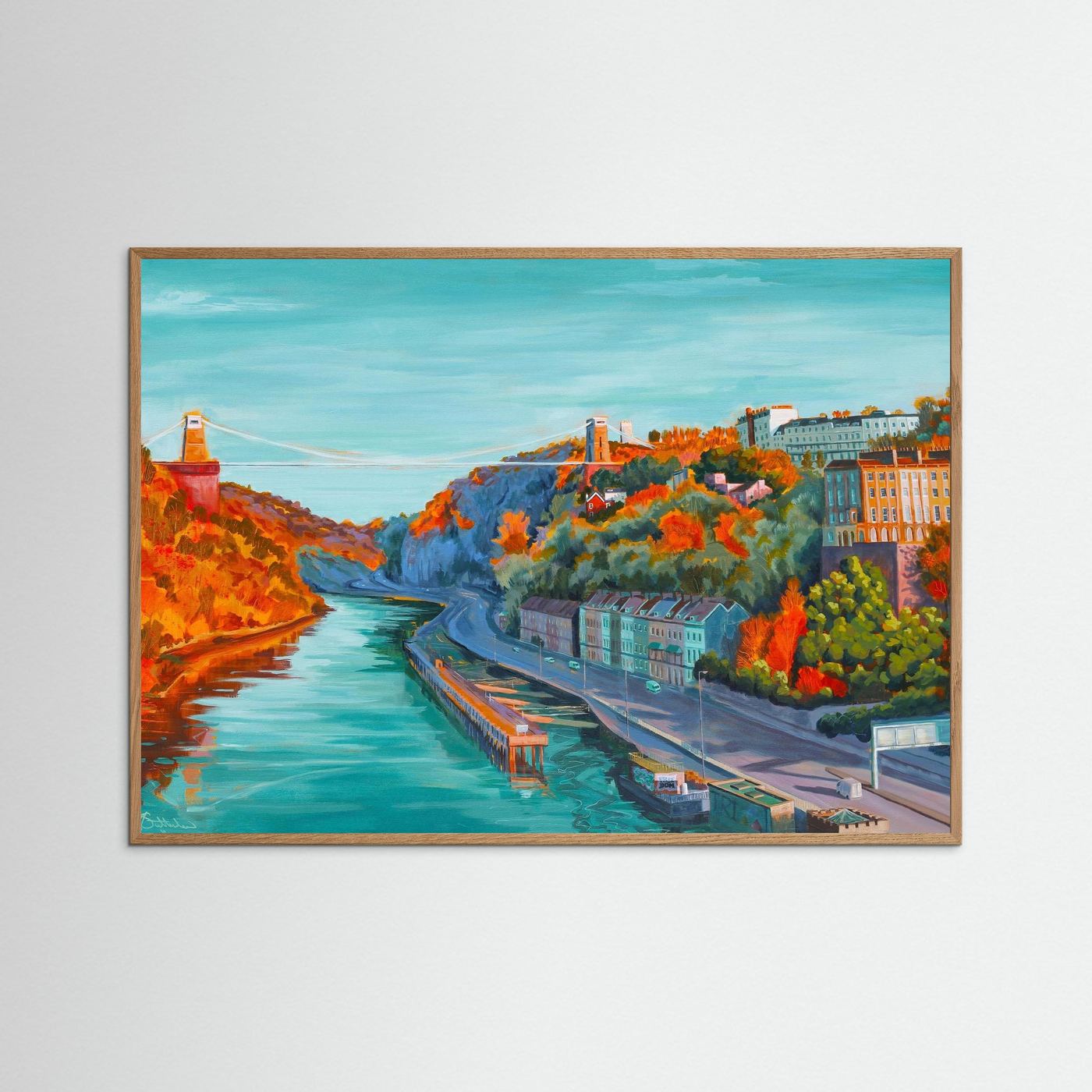 Back to Bristol (Bridge version) - Fine Art Paper Print