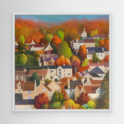 Autumn in Box (square crop) - Gallery Canvas Edition