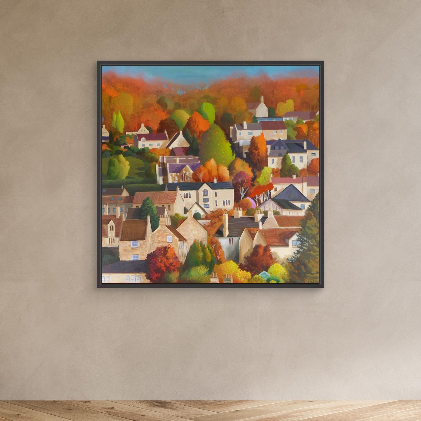 Autumn in Box (square crop) - Gallery Canvas Edition
