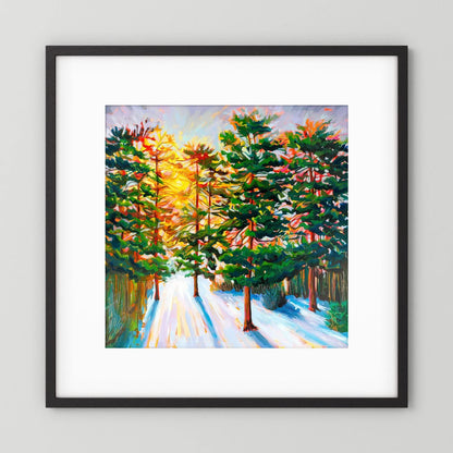 Winter Woods – Fine Art Paper Print