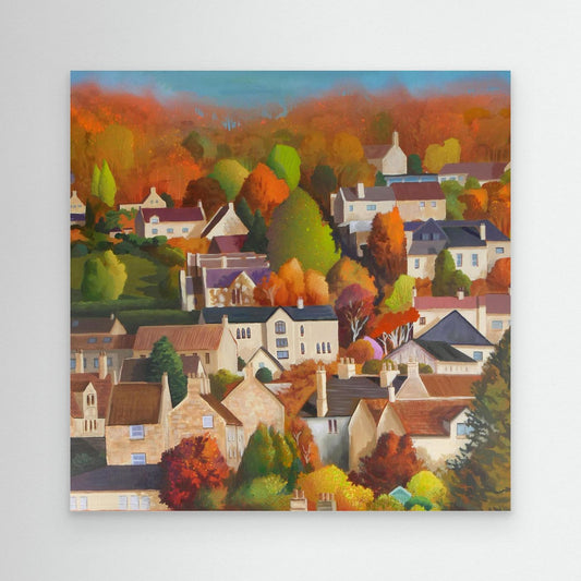Autumn in Box (square crop) - Gallery Canvas Edition