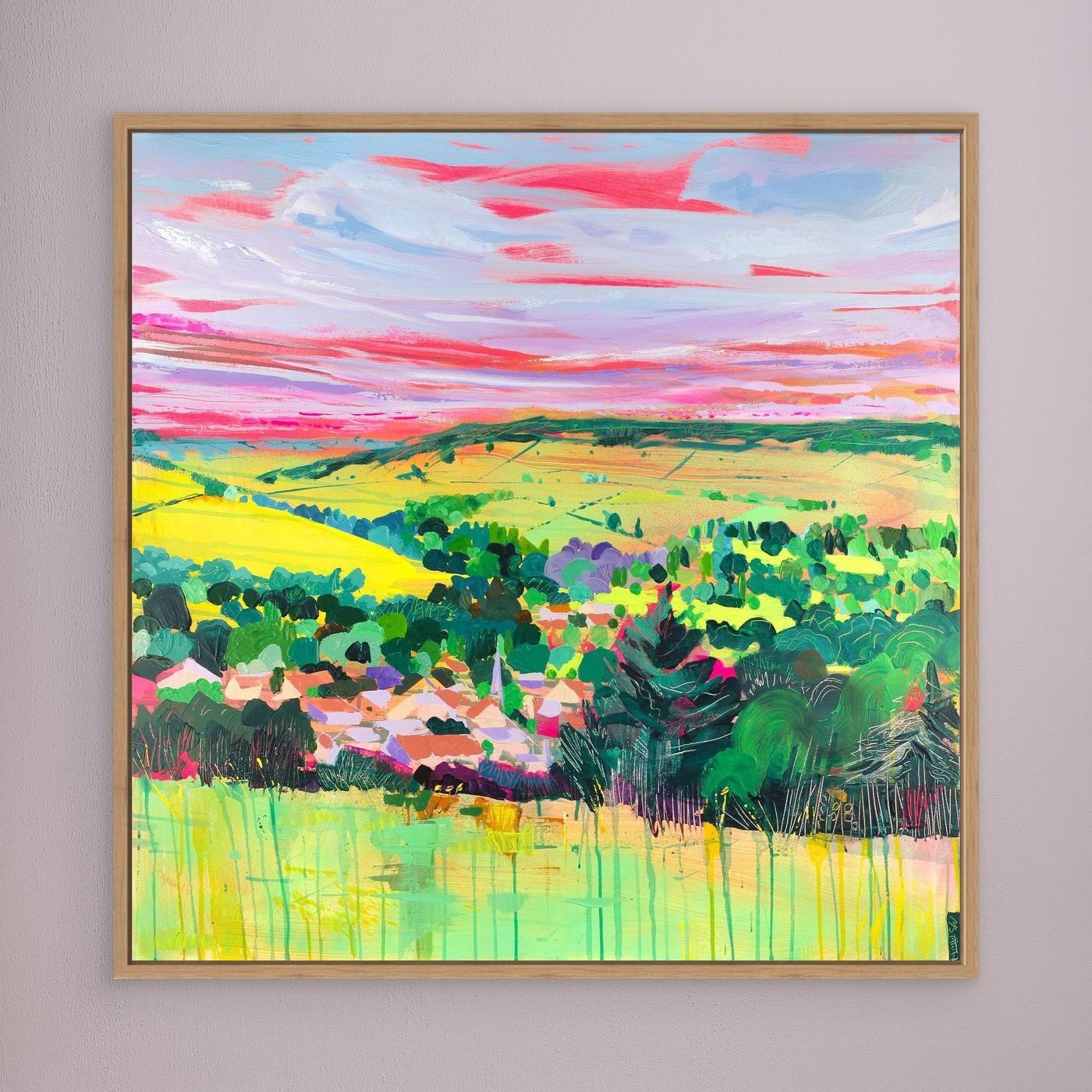 Boxfields Summer - Gallery Canvas Edition