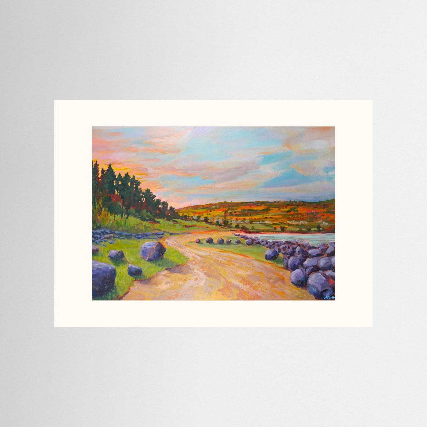 Evening Tide, Fading Light - Fine Art Paper Print