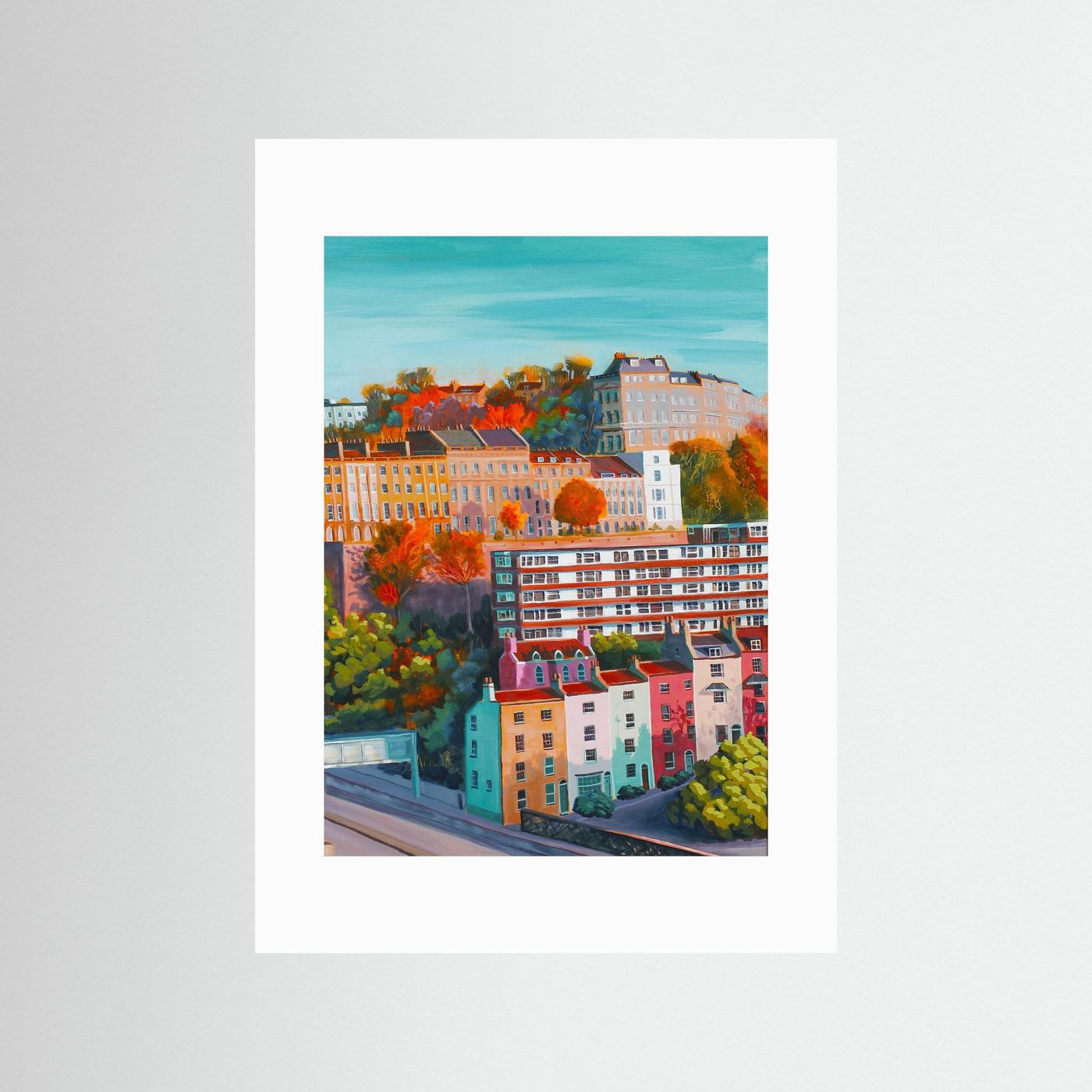 Back to Bristol (Housing Ladder) – Fine Art Paper Print
