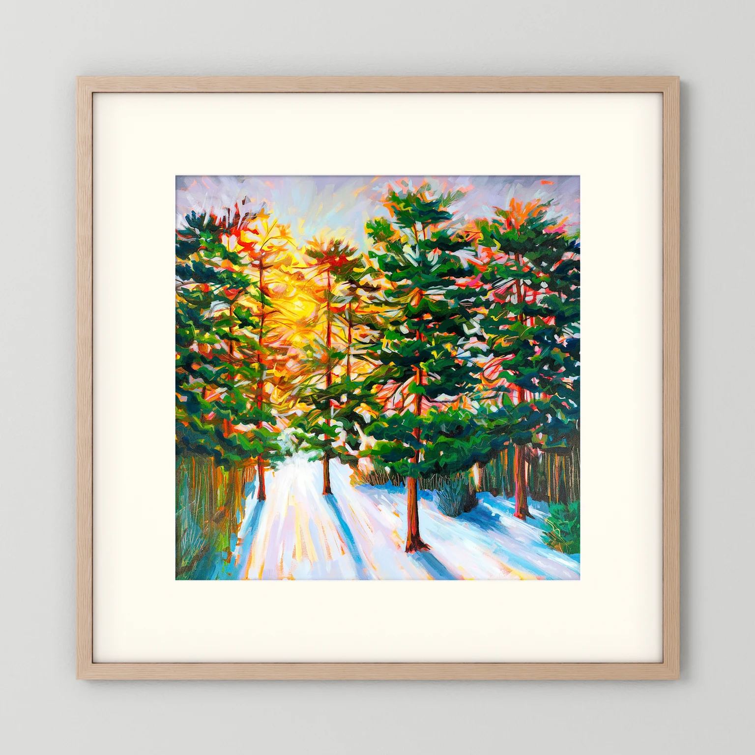 Winter Woods – Fine Art Paper Print