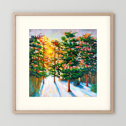 Winter Woods – Fine Art Paper Print