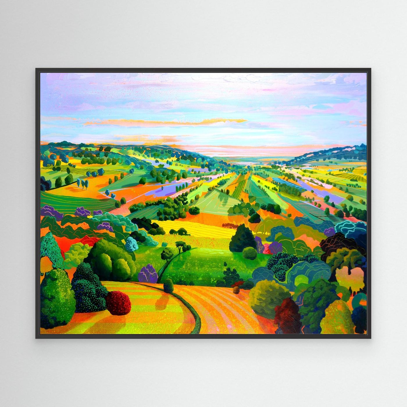 Big Valley - gallery canvas edition