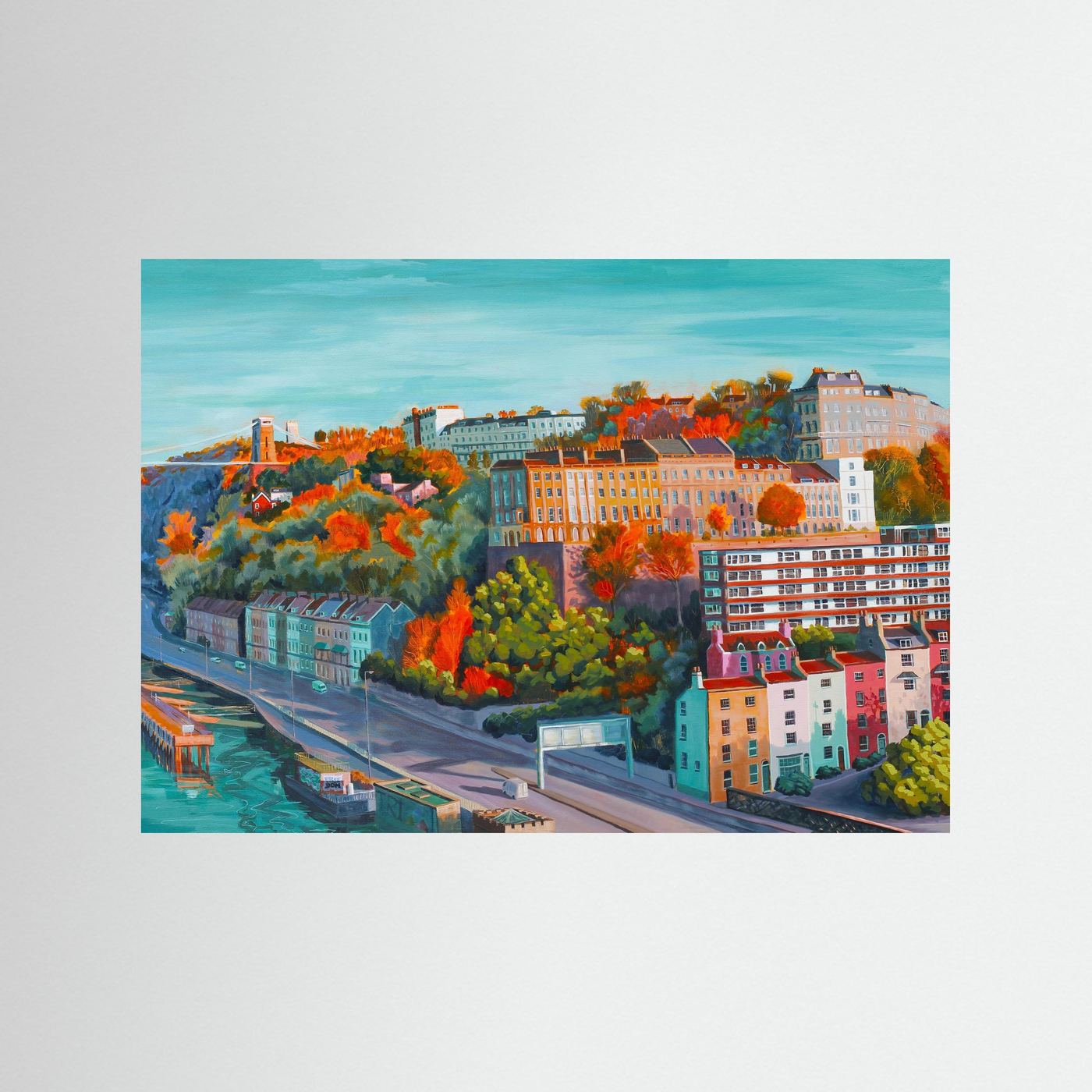 Back to Bristol Vignette – Fine Art Paper Print