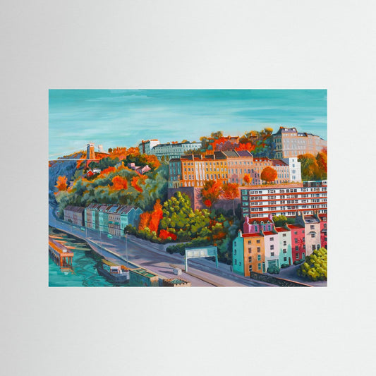 Back to Bristol Vignette – Fine Art Paper Print
