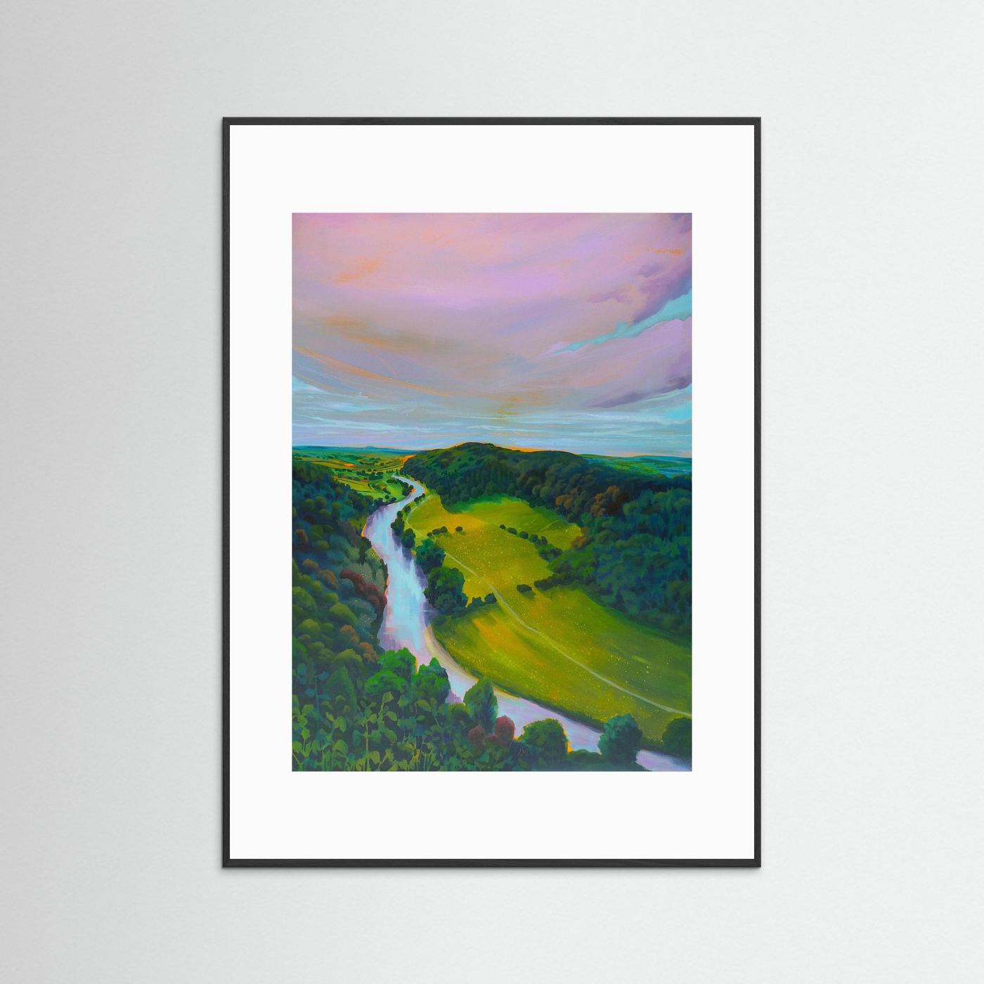Symonds Yat and the River Wye - Fine Art Paper Print