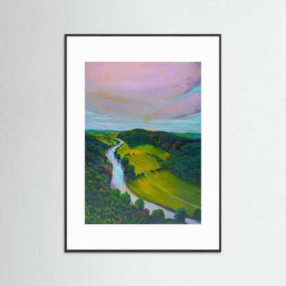Symonds Yat and the River Wye - Fine Art Paper Print