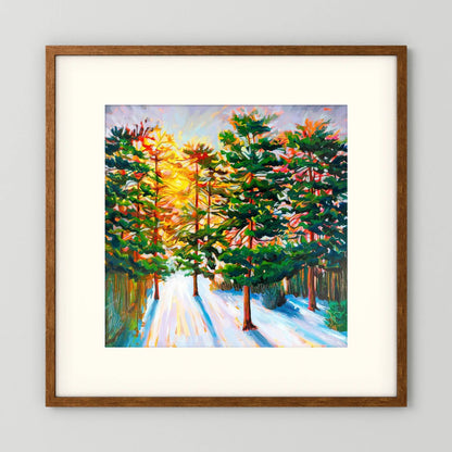 Winter Woods – Fine Art Paper Print