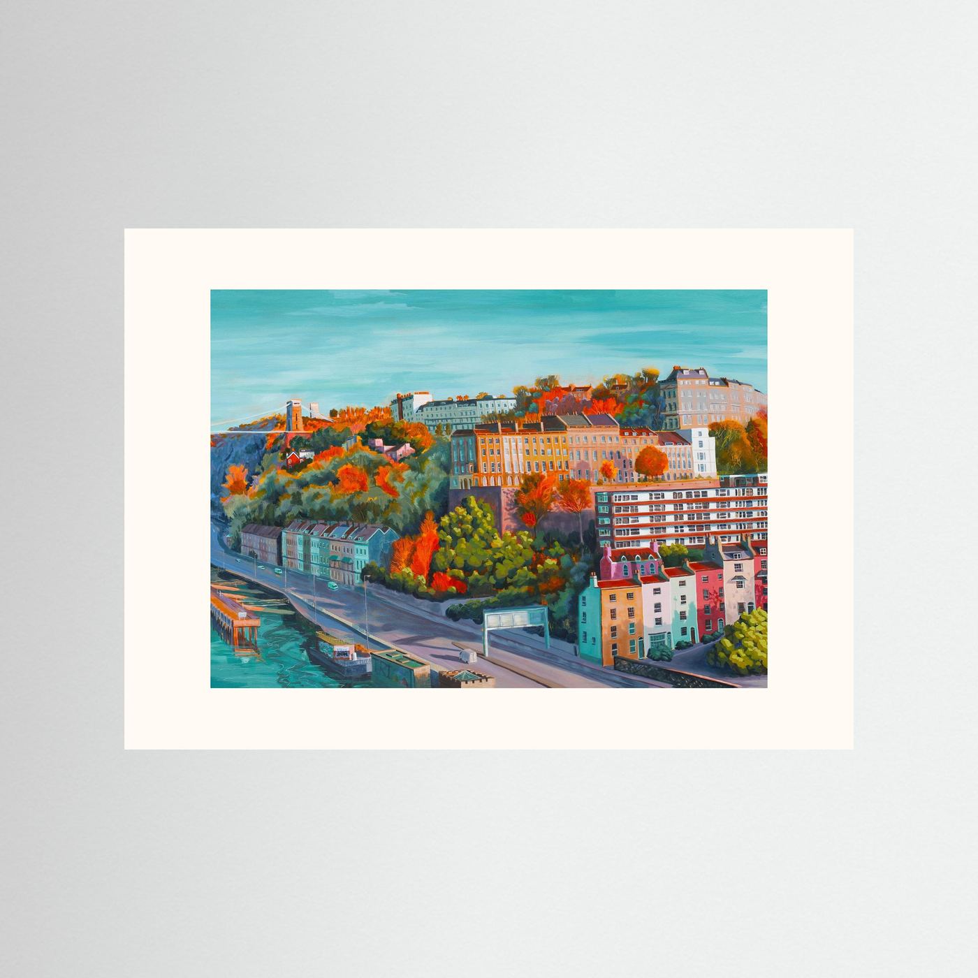 Back to Bristol Vignette – Fine Art Paper Print