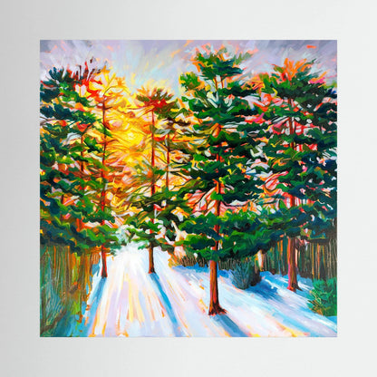 Winter Woods – Fine Art Paper Print